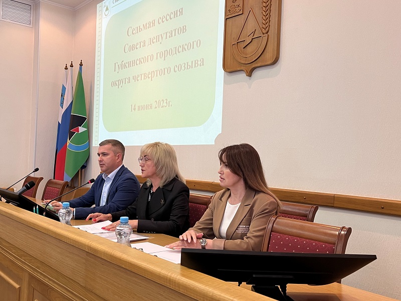 Седьмая сессия Совета депутатов Губкинского городского округа четвертого созыва.