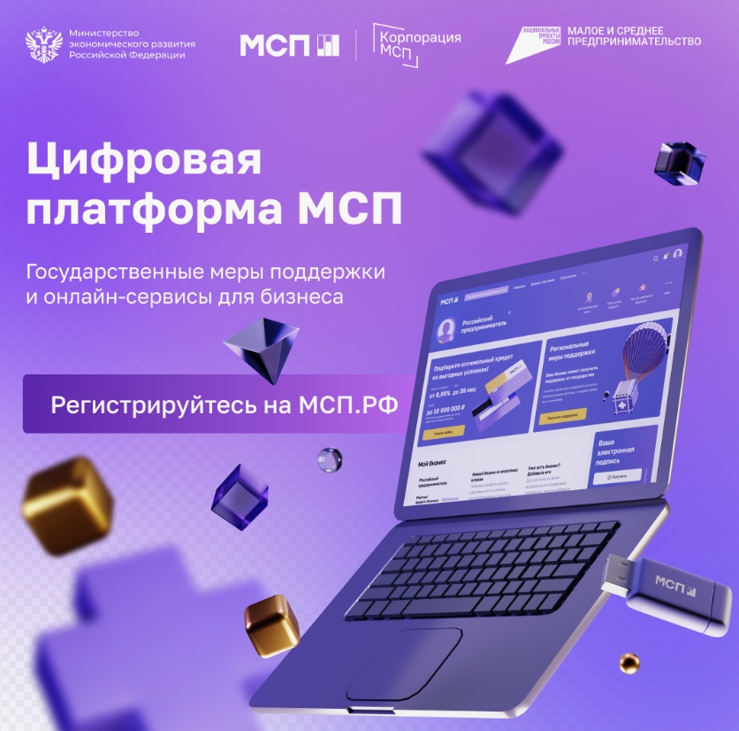 Цифровая платформа МСП.РФ.