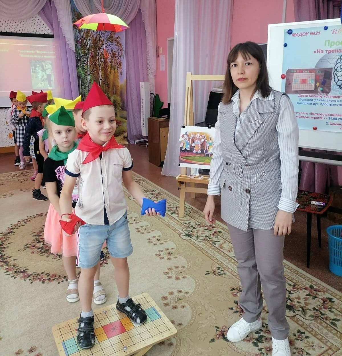 В детском саду №21 «Ивушка» реализуется проект «Супермозг».