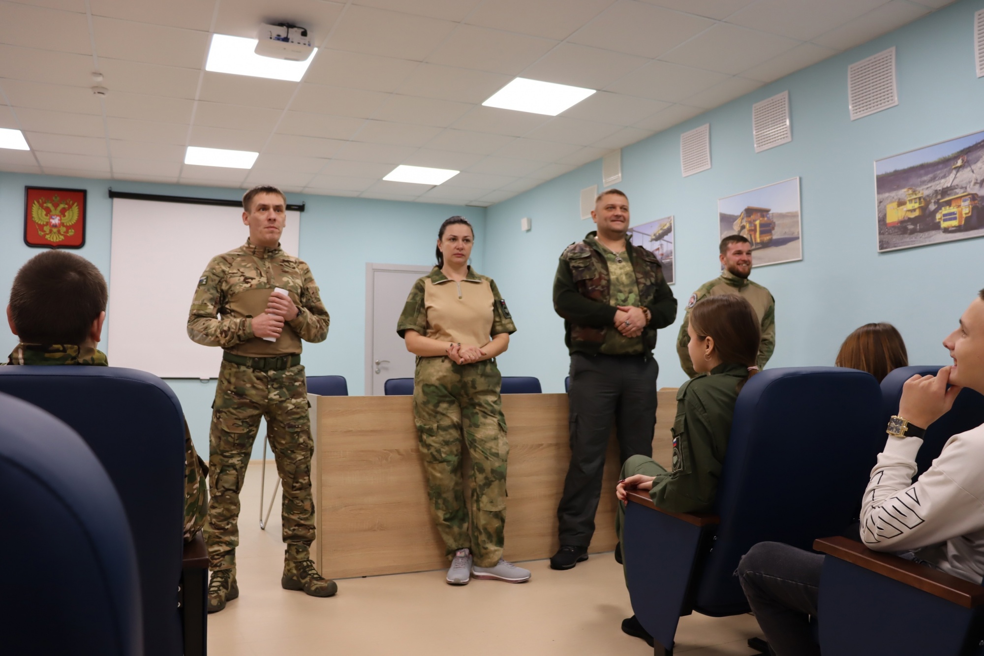 Началась четвёртая смена Центра развития военно-спортивной подготовки и патриотического воспитания молодёжи.