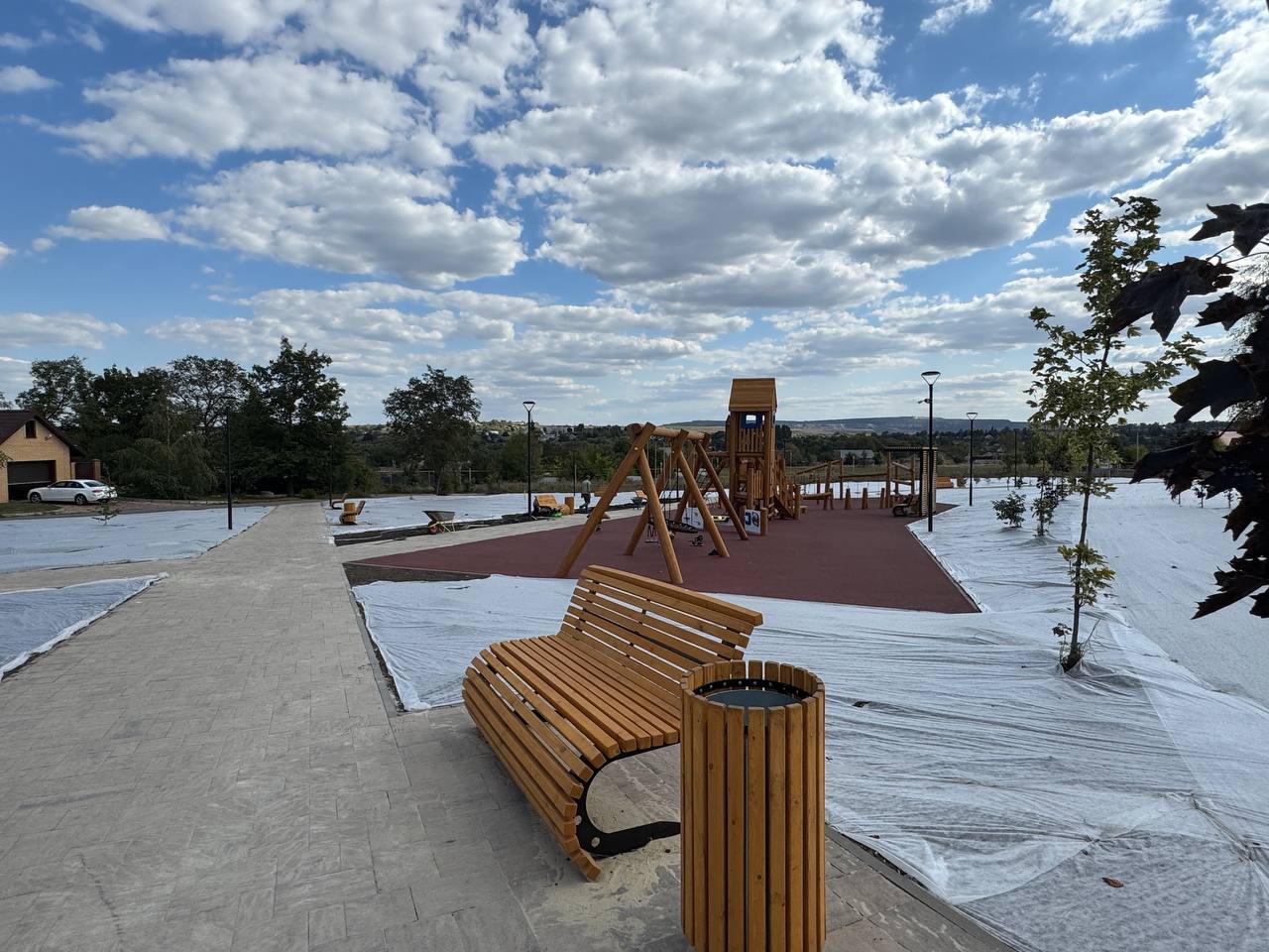 Благоустройство общественной территории – сквер Преображенский.