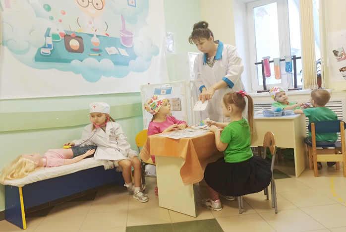В работе по медицинскому просвещению детей принимают участие 14 губкинских детских садов.