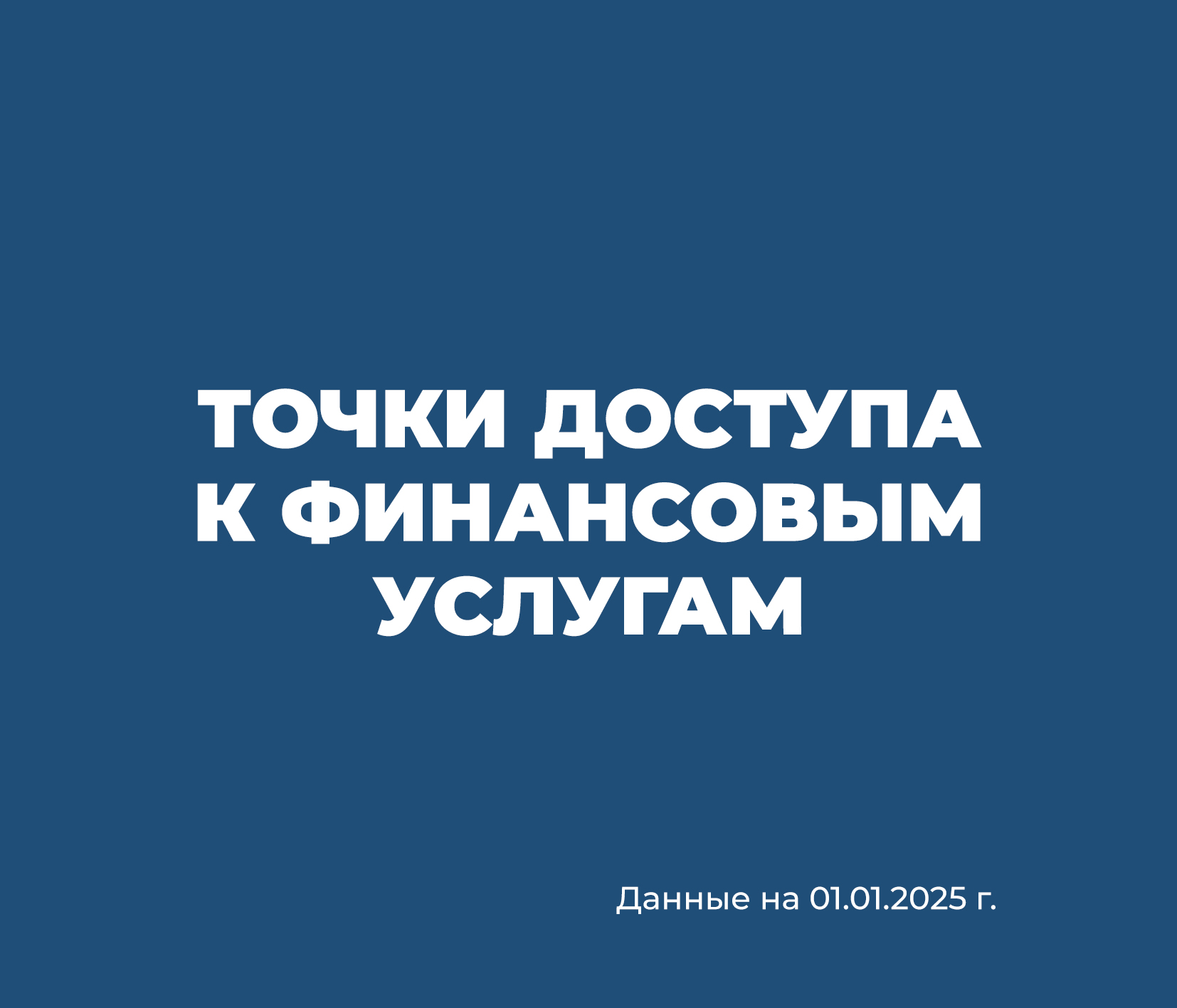 Точки доступа к финансовым услугам на территории Губкинского городского округа.