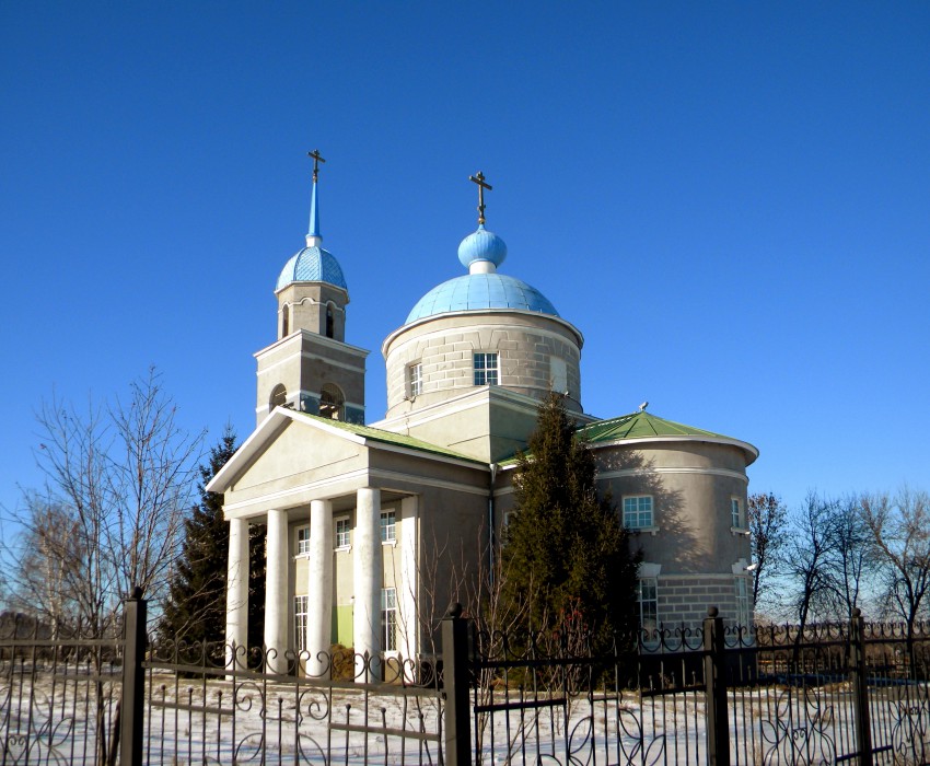 Свято-Михайловский храм с. Осколец.