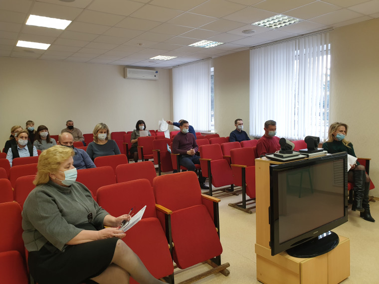 Заседание Общественного совета по реализации программ в сфере ЖКХ от 24.03.2021.